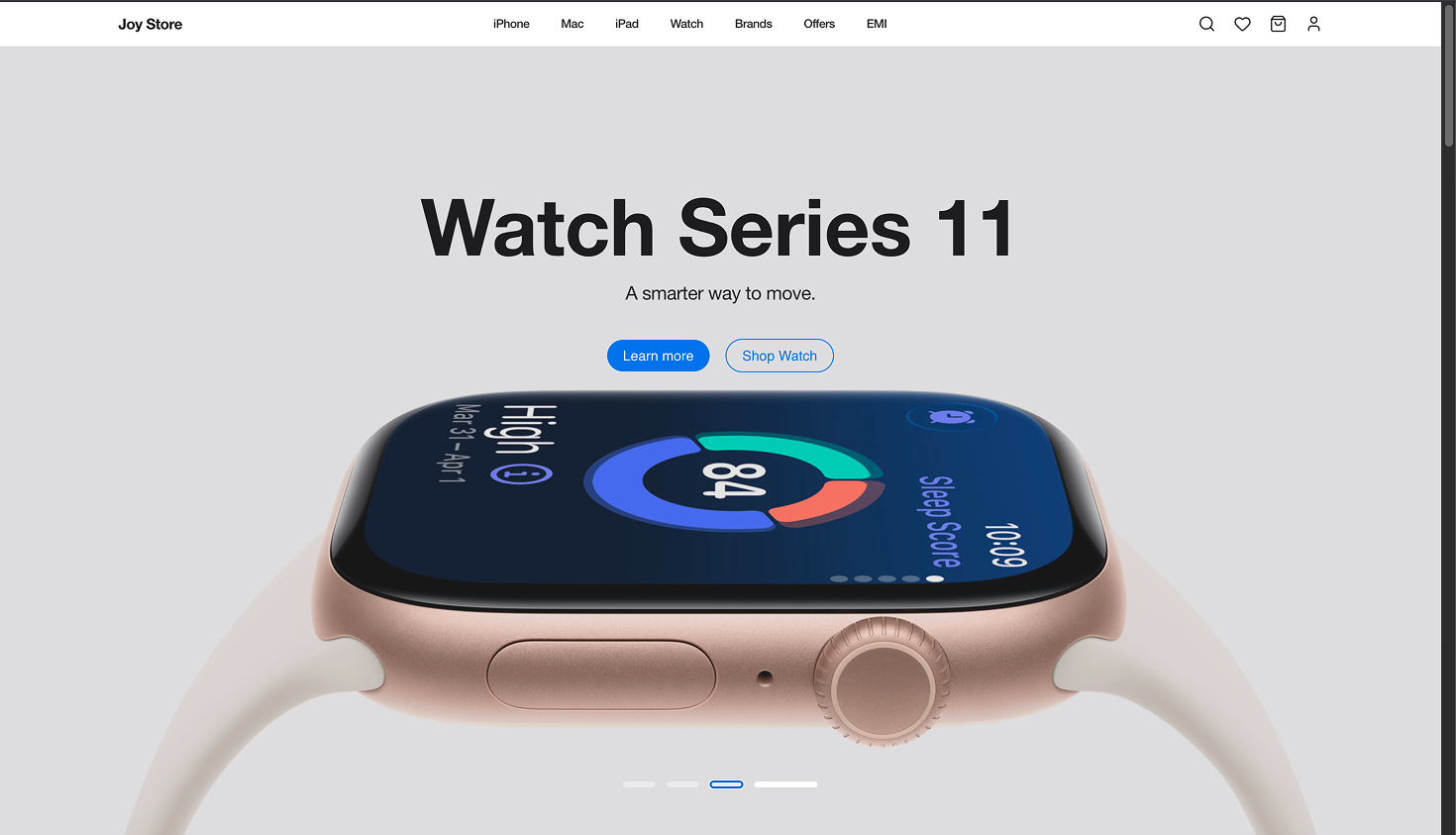 Joy Store UI/UX Redesign gallery 1