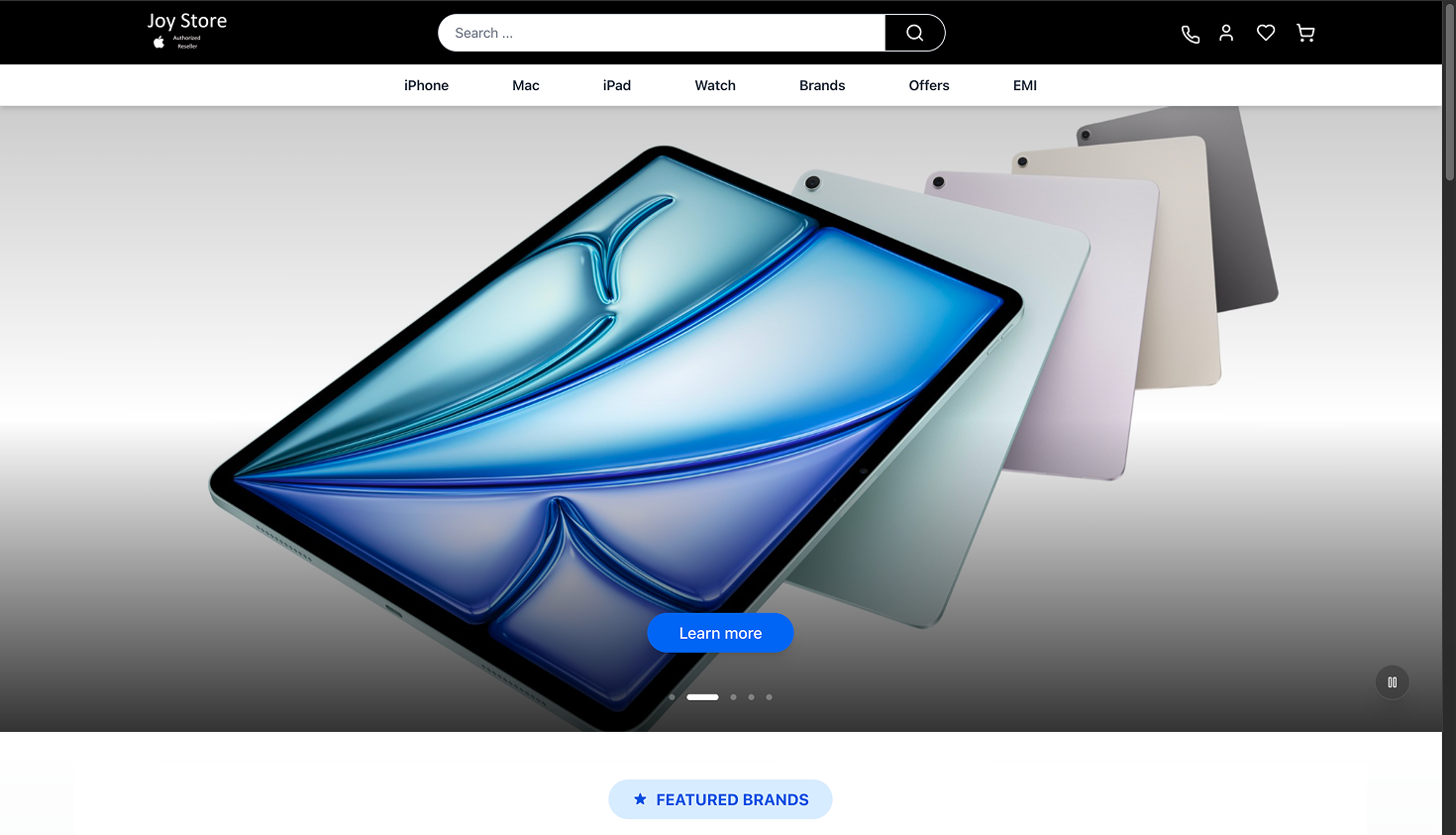 Joy Store UI/UX Redesign gallery 4