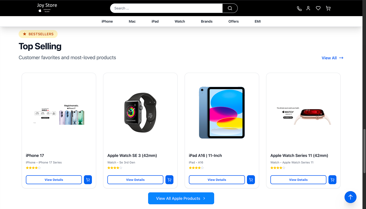 Joy Store UI/UX Redesign gallery 6